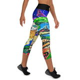 Legging Yoga Court SEALIAH | Yoga Capri Legging SEALIAH