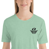 T-Shirt logo brodé femme Rbye clair | Embroidered women T-Shirt Rbye light
