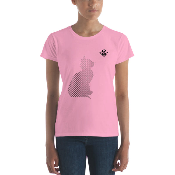 T-shirt femme Signature cat | Women's t-shirt Signature cat