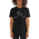 T-shirt femme noir DJ-IBZ-W | T-shirt women black DJ-IBZ-W