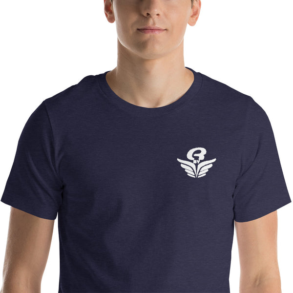 T-Shirt logo brodé homme Rbye foncé | Embroidered men T-Shirt Rbye Dark