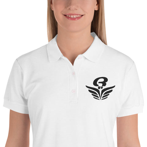 Polo logo brodé femme Rbye | Embroidered women Polo Shirt Rbye