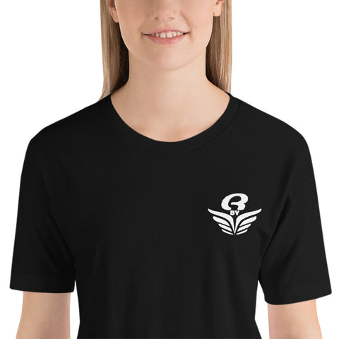 T-Shirt logo brodé femme Rbye foncé | Embroidered women T-Shirt Rbye Dark